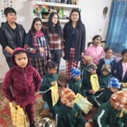 A big thank you to Gunjan for sharing the delight and sponsoring Christmas party for the underpreviliged