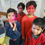 Holi of Hope -Captured Jubliant moments of Holi with Dayanand Baal Ashram , Sector 15 , Chandigarh